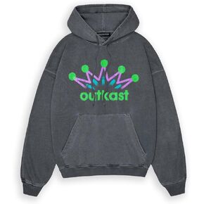 Outkast Unisex-Adult Official Merch Crown Logo Hoodie