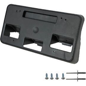 Front Bumper License Plate Frame Bracket Holder Fits for Chevy Silverado 2500/3500 HD 2020 2021 2022 2023 Replace GM1068212 84186106