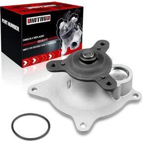 Engine Water Pump Automotive w/Gasket 1204230 42292 Compatible for Chrysler Grand Voyager Town Country Voyager Dodge Caravan Grand Caravan 3.3L 3.8L 2001-2008