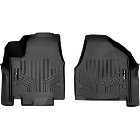 SMARTLINER Custom Fit Floor Mats 1st Row Liner Set Black for 2017-2021 Chrysler Pacifica