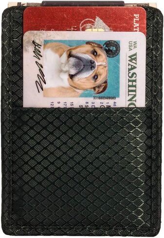 Common Fibers FIT - Real Carbon Fiber Slim Card Sleeve and Money Clip Womens and Mens Wallet in Saudi Arabia
