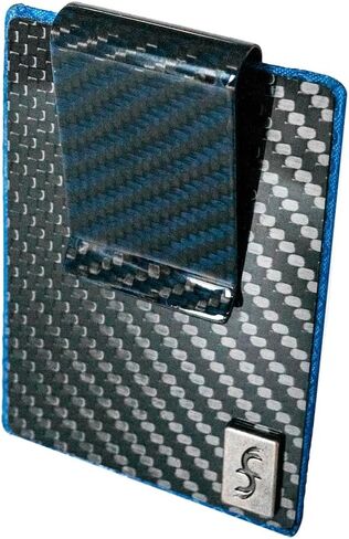 Common Fibers FIT - Real Carbon Fiber Slim Card Sleeve and Money Clip Womens and Mens Wallet in Saudi Arabia