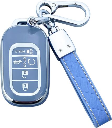 Key Fob Cover Case Compatible with 2022 2023 Honda Civic Accord CR-V HR-V Pilot Accessories,Cute Key Shells in Kuwait