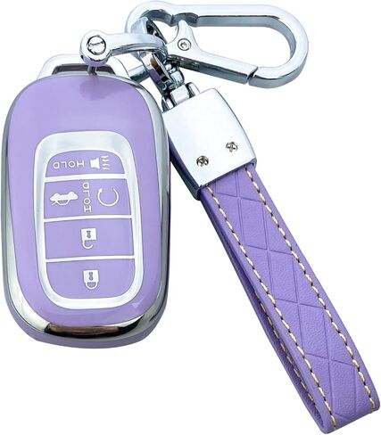Key Fob Cover Case Compatible with 2022 2023 Honda Civic Accord CR-V HR-V Pilot Accessories,Cute Key Shells in Kuwait