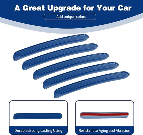 for Jeep JK Tailgate Door Handle Insert Trim Cover for Jeep Wrangler JK JKU 2007-2017 4DR Chrome Exterior Accessories 5pcs in Kuwait