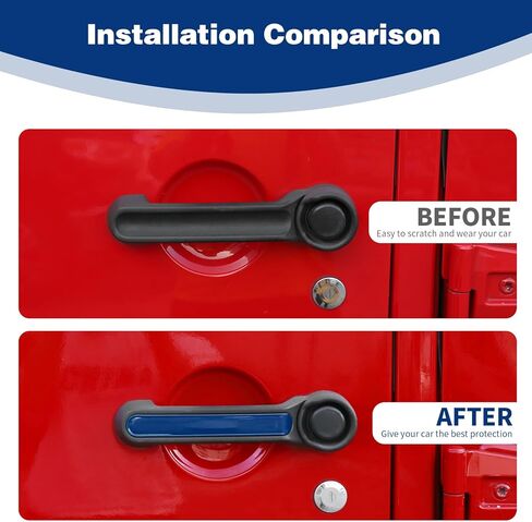 for Jeep JK Tailgate Door Handle Insert Trim Cover for Jeep Wrangler JK JKU 2007-2017 4DR Chrome Exterior Accessories 5pcs in Kuwait