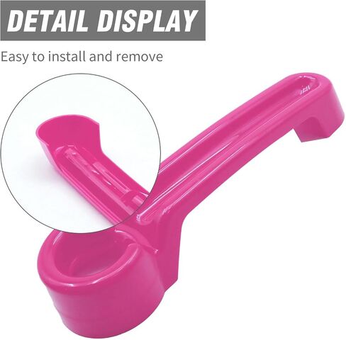 15 PCS Door Handle Covers Kits, Exterior Door Bowl Trim, Replacement for Wrangler JK JKU 2-Door 4-Door Handles 2007-2018 (Pink) in Kuwait