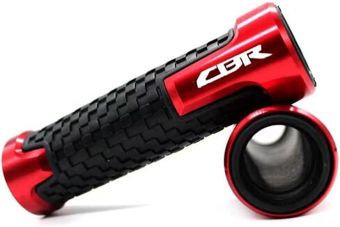 7/8" 22mm Motorcycle Non Slip Rubber Handlebar Grips for CBR60F CBR125R 150R 250R CBR400 NC23 NC29 CBR600 F2 F3 F4 F4i CBR600RR 900RR 1000RR in Kuwait