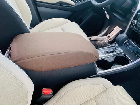Auto Console Covers- Fits The Subaru Ascent 2018-2024 Center Console Armrest Lid Cover Waterproof Neoprene Fabric -Black in Kuwait