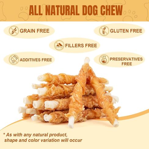Amzey Chicken Jerky for Dogs, Natural Dog Treats, 4 Resealable Bags, Made with 100% Real Chicken Breast, Healthy Dog Chew Treats, High Protein Dog Snacks, Easily Digestible, Total 24 OZ in Saudi Arabia