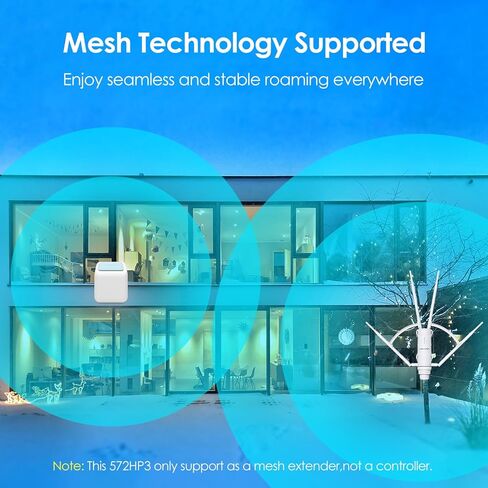 موسع واي فاي WAVLINK AC1200 خارجي طويل المدى، نقطة وصول خارجية مزدوجة النطاق مع PoE نشط/سلبي، منفذ WAN/LAN، مقاوم للماء IP67، يدعم وضع AP/جهاز التوجيه/مكرر، هوائيات 2x7dBi-Greenwood in Kuwait