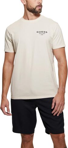 GUESS Men's Short Sleeve Classic Logo Tee in Saudi Arabia