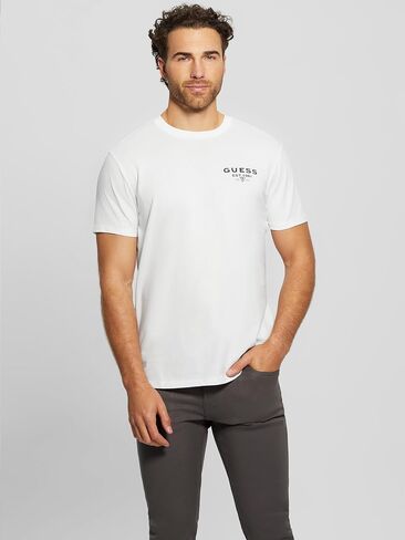 GUESS Men's Short Sleeve Classic Logo Tee in Saudi Arabia