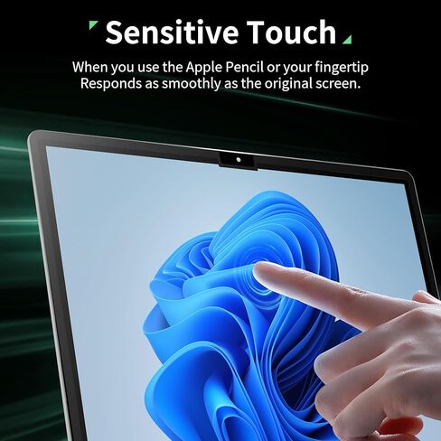 Nano Privacy Screen Protector for Microsoft Surface Pro 7+/7/6/5/4/3 - 12.3 In Reusable Surface Pro 7 Screen Protector Anti Glare Film, Anti Blue Light Filter, Removable Shield, Bubble Free Guard in Kuwait