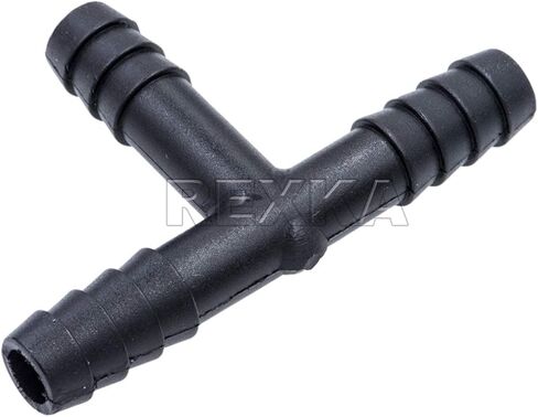 Rexka 15pcs Nylon Tee Vacuum Connector 5/16" x 5/16" x 5/16" in Saudi Arabia