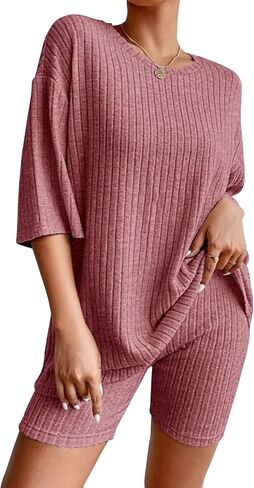 Two Piece Summer Sets Casual Cute Matching for Women Maternity Plus Size Outfits in Saudi Arabia