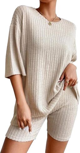 Two Piece Summer Sets Casual Cute Matching for Women Maternity Plus Size Outfits in Saudi Arabia