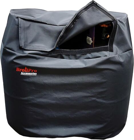RV Trailer Propane Tank Cover, Fit for Dual 30lb Tanks, Waterproof Replacement Covers for RV/Trailer/Camper, RV Parts RV Accessories -Black, BPA301 in Kuwait