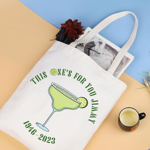 Jimmy B Tote Bag Margarita Lover Gift Music Jimmy B Fans Gift Parrot Head Jimmy Memory Gift Handbag in Kuwait