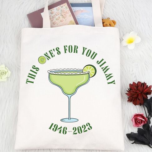 Jimmy B Tote Bag Margarita Lover Gift Music Jimmy B Fans Gift Parrot Head Jimmy Memory Gift Handbag in Kuwait