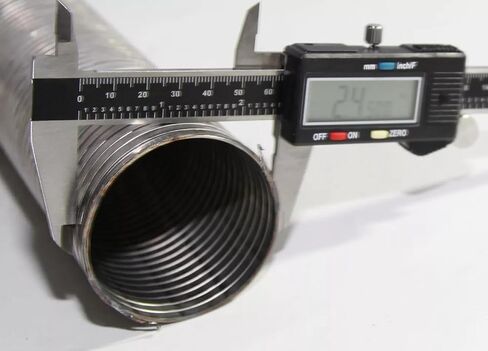 2.375" [2 3/8"]ID x 18" Length Universal Exhaust Flex Pipe 1.5' Feet (FP_UN_2375MS) in Kuwait