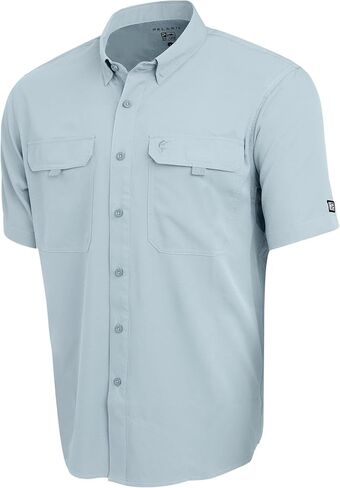 PELAGIC Men's Keys Guide Fishing Shirt, Short Sleeve, UPF 50+ Protection, Ventilated and Lightweight in Kuwait