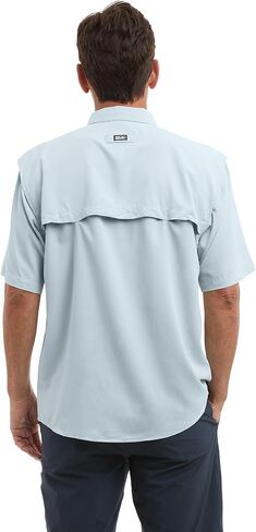 PELAGIC Men's Keys Guide Fishing Shirt, Short Sleeve, UPF 50+ Protection, Ventilated and Lightweight in Kuwait