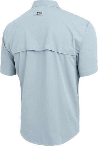 PELAGIC Men's Keys Guide Fishing Shirt, Short Sleeve, UPF 50+ Protection, Ventilated and Lightweight in Kuwait