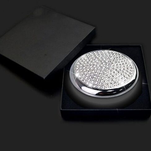 Mercedes Benz Multimedia Control Knob Cover Trim Bling Crystal Decals Media Control Knob Replacement Accessories Decoration Media Switch Shift Knob Central in Saudi Arabia