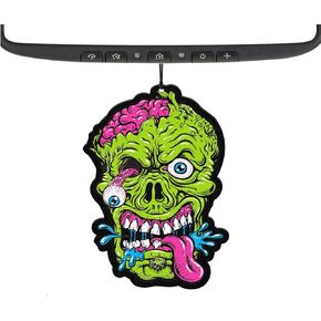 Rawan Car Air Freshener, Car Accessories Halloween for Women Girls And men Car, Decor Hanging Funny Air Fresheners Car Interior Room Decorations, for Christmas Gift. Icy Fresh