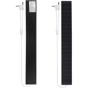 Blinds Solar Panels | Slender Solar Panel- 8.4Volt Small Solar Charger for Motorized Blinds, Windows Curtain, LED, Surveillance Camera