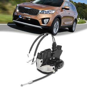 Passenger Side Power Door Lock Actuator Compatible with Kia Sorento 2011-2015 Replacement Rear Right Door Lock Lacth Assembly 81420-2P000
