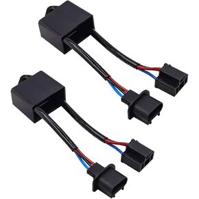 H13 to H4 Decoders HID Filter Eliminator, Anti-Flicker Decoder Adapter, 2pcs