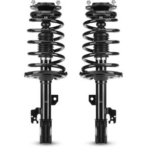 Front Left & Right Side Struts w/Coil Springs Shock Absorbers for 2007-2010 Toyota Sienna Replace for 172363 172364 11981 11982 (Set of 2)