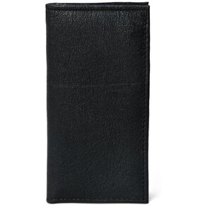 Men's Rodeo Rose Wallet Fulll Grain leather RFID Blocking Bifold Wallet with Multiple Card slots, ID holder and Cash Compartment
