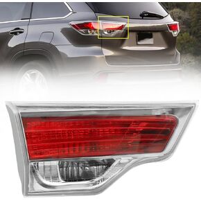 Inner Tail Lights Fit For 2014-2016 Toyota Highlander Taillamp Inner Replacement Assembly Right Passenger Side TO2802115