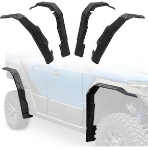 Full Coverage Fender Flares for Polaris Xpedition XP/ADV, Heavy Duty Front & Rear Mud Flaps Guards for Polaris Xpedition XP/XP 5/ADV/ADV 5 2024 2025 Accessories (Replace #2890638)