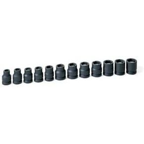 Grey Pneumatic (1512DM) 1/2" Drive 30-Piece SAE and Metric Deep Socket Set