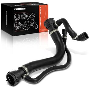 A-Premium Upper Radiator Coolant Hose Compatible with BMW 545i, 645Ci 2004-2005