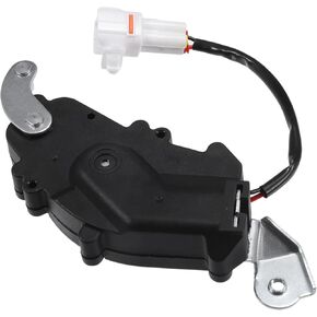 X AUTOHAUX Replacement Rear Left Driver Side Power Door Lock Actuator Motor with Cable for Lexus LX450 1996-1997 for Toyota Land Cruiser Door Latch Actuator Assembly No.6914060010 Black