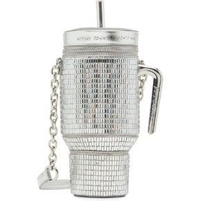 Betsey Johnson Hydration Honey Crossbody, Silver
