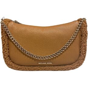Michael Kors Carmela Medium Leather Chain Crossbody