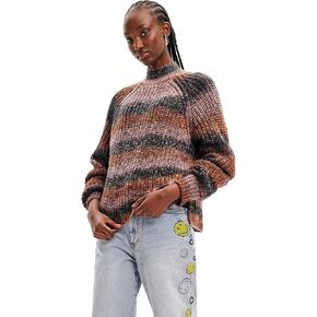 Desigual Women's Woman Flat Knit Thick Gauge Pullover