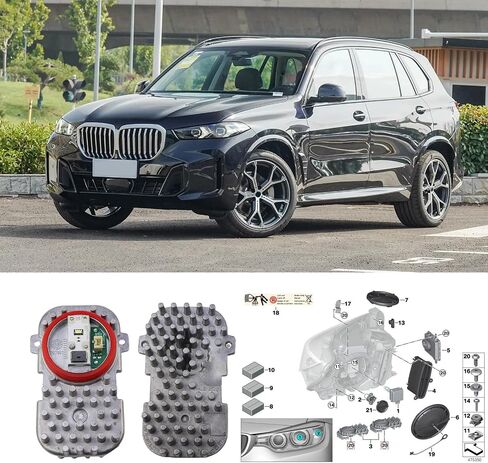 Headlight LED DRL Light Angel Eye Module For BMW 2008-2017 E80 E92 E93 F06 F32 F33 328i 335i 335is 428i 430i 435i 440i 640i 650i M3 M4 M6 Replacement number # 63117263051 in Saudi Arabia