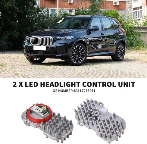 Headlight LED DRL Light Angel Eye Module For BMW 2008-2017 E80 E92 E93 F06 F32 F33 328i 335i 335is 428i 430i 435i 440i 640i 650i M3 M4 M6 Replacement number # 63117263051 in Saudi Arabia