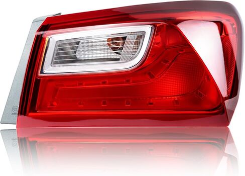Tail Light Assembly Compatible with Chevy Malibu 2016-2018 Rear Taillight Outer Assembly (Left Driver Side) in Saudi Arabia