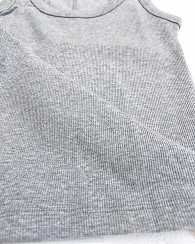 Women Tank Top Cotton Ribbed Slim Fit Scoop Neck Sleeveless Basic Tee Trendy Sexy Comfy Tight Solid (One Size S-M) in Saudi Arabia