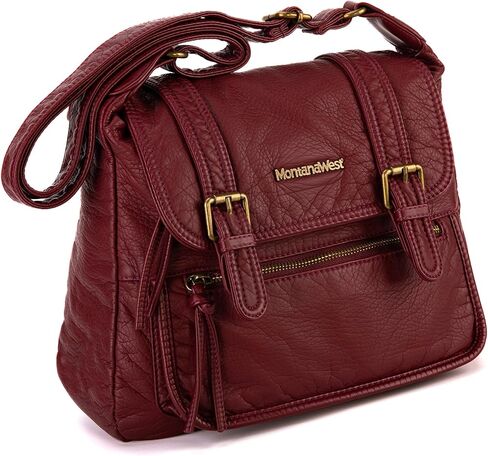 Montana West Crossbody Bags for Women Shoulder Bag Multi Pockets Messenger Bag Purses and Handbags in Saudi Arabia