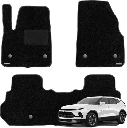 WENNEBIRD Superior Carpet Front Row Floor Mats for 2020-2025 Ford Escape, Escape Hybrid (UA), Premium All Weather Anti-Slip Waterproof Floor Liners, 0.6 Inch Thickness Rugs - 2pc in Kuwait