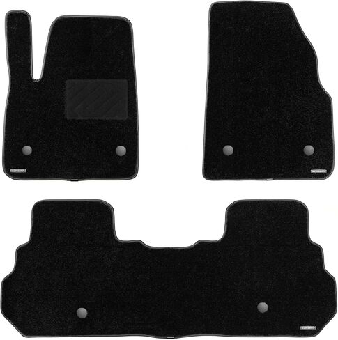 WENNEBIRD Superior Carpet Front Row Floor Mats for 2020-2025 Ford Escape, Escape Hybrid (UA), Premium All Weather Anti-Slip Waterproof Floor Liners, 0.6 Inch Thickness Rugs - 2pc in Kuwait